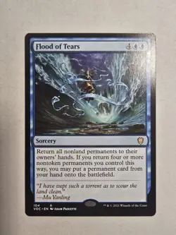 Flood of Tears Commander: Innistrad: Crimson Vow Regular - Image 1
