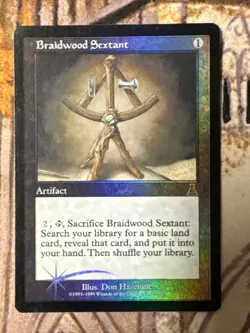MTG Braidwood Sextant Urza's Destiny 127/144 Foil Uncommon - Image 1
