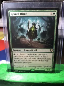 MTG Green Holo Lot Hermit Druid, Shigeki, Saryth Viper’s Fang - Image 2