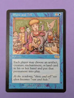 MTG Magic: Urza's Saga Show and Tell Rare #96/350 - NM - Image 2