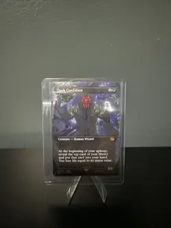 x1 Dark Confidant FIN Final Fantasy MTG 334 FULL ART BORDERLESS MYTHIC 1x - Image 1