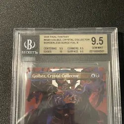 Golbez Crystal Collector 2025 MTG Final Fantasy #0540 Surge Foil bgs 9.5 - Image 2
