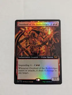 Overlord of the Boilerbilges (Extended Art) Duskmourn: House of Horror Foil - Image 1