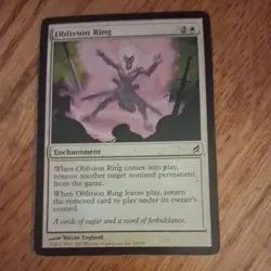 Lorwyn Oblivion Ring MTG Magic the Gathering LP - Image 1