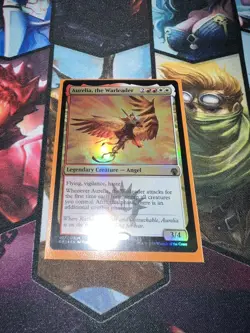 Mtg Singles - Aurelia, the Warleader - Guilds of Ravnica: Guild Kits - Foil - LP - Image 1