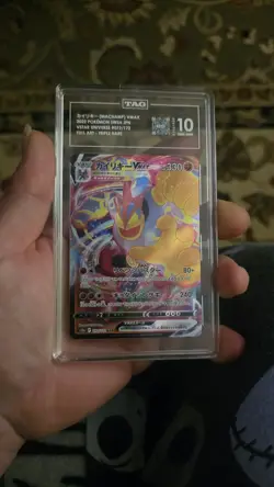 Pokemon TCG Machamp VMAX Full Art 072/172 Ultra Rare Holo TAG 10 GEM MINT - Image 1