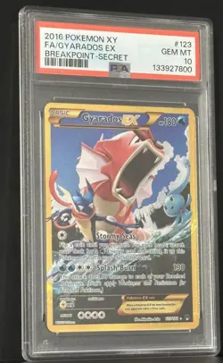 Pokemon Gyarados EX 123/122 XY Breakpoint Gem Mint PSA 10 - Image 2
