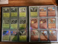 Complete Pokemon Journey Together Base Set 1-159 With Binder. - Image 3