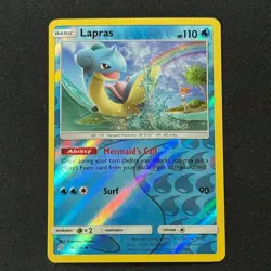 Lapras 36/236 Reverse Holo SM: Unified Minds NM/M Pokemon TCG - Image 1
