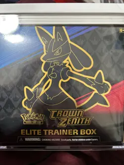 Pokemon TCG Crown Zenith 2023 Elite Trainer Box ETB Sealed 820650851476 - Image 1