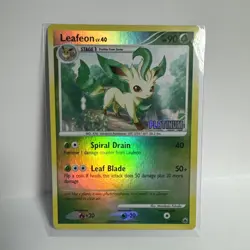 Pokemon TCG Leafeon 24/100 Burger King Platinum Stamp Reverse Holo - Image 1
