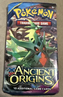 Pokemon TCG XY Ancient Origins Booster Pack Mega Tyranitar Art NEW SEALED - Image 1