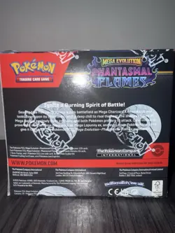 Pokemon TCG: Mega Evolution-Phantasmal Flames Booster Display Box (36 Packs) - Image 3