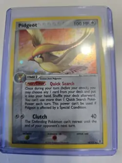 Pidgeot 10/112 Holo Rare - EX FireRed & LeafGreen 2004 Pokemon TCG - MP - Image 1