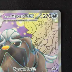 Arven's Mabosstiff ex 218/182 Sv10: Destined Rivals Full Art Pokemon TCG English - Image 4