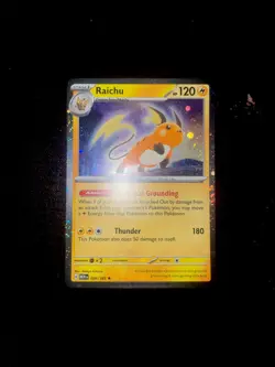 Pokemon TCG: Raichu 026/165 Cosmos Holo 151 Sam's Club Exclusive Promo - Image 2