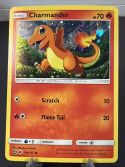 2018 Pokemon Charmander Cosmos Holo General Mills Promo #18a/147 NM/M - Image 1