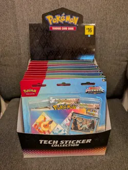 Pokemon Prismatic Evolutions 3 Pack Blister Booster Tech Sticker New 5 Lot - Image 4
