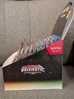 Pokemon Prismatic Evolutions 3 Pack Blister Booster Tech Sticker New 5 Lot - Image 5