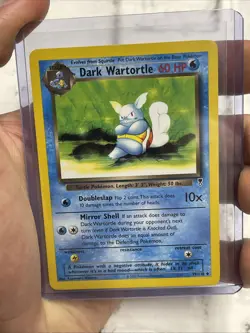 Dark Wartortle 39/110 NM/MT Uncommon - Legendary Collection - Pokemon TCG 2002 - Image 1