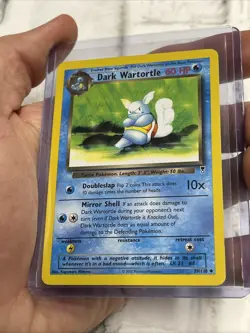 Dark Wartortle 39/110 NM/MT Uncommon - Legendary Collection - Pokemon TCG 2002 - Image 2