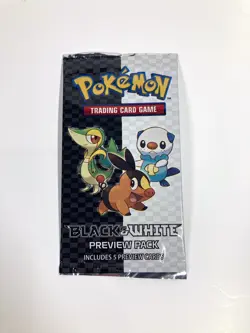 Pokemon TCG - Black & White Preview Booster Pack 2011 New Sealed - Image 1