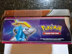 Pokemon Paradox Destinies Iron Boulder ex Tin w/5 Booster Packs New/Sealed - Image 3
