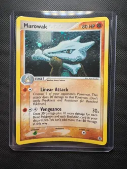 Pokemon TCG Marowak 7/112 FireRed & LeafGreen Holo LP - Image 1