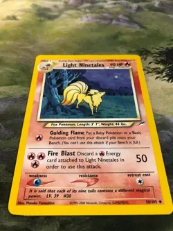 LIGHT NINETALES - 50/105 Neo Destiny Uncommon Pokemon Non Holo - Image 1