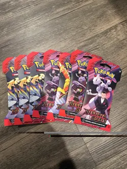 Pokemon 11 Booster Packs Destined Rivals, Journey Together, Mega Evolution - Image 2