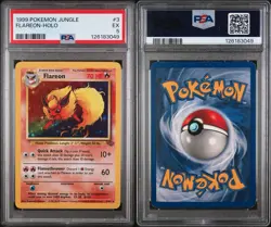1999 Pokemon Jungle Flareon-Holo #3 - Image 3