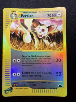 Pokemon TCG Skyridge Persian Reverse Holo 42/144 !! - Image 1