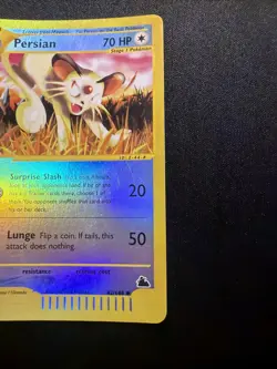 Pokemon TCG Skyridge Persian Reverse Holo 42/144 !! - Image 5