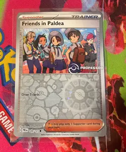 Pokemon Professor Program Promo - Friends in Paldea - Image 1