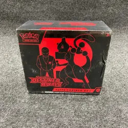 POKEMON Scarlet & Violet Destined Rivals Elite Trainer Box, Sealed Box is Worn - Image 1