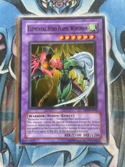 Elemental HERO Flame Wingman DP1-EN010 - Jaden Yuki - Unlimited for sale online - Image 1
