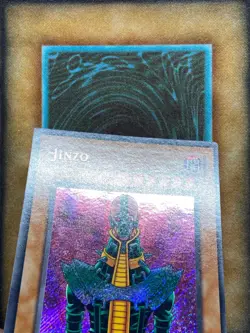 Yugioh Jinzo PSV-000 Secret Rare 1st Ed MP - Image 3