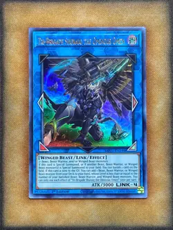 Yugioh Tri-Brigade Shuraig the Ominous Omen MP21-EN198 Ultra Rare 1st Ed NM - Image 1