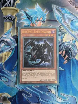 Red-Eyes Baby Dragon ledu-en001 1st Edition Ultra Rare Yu-Gi-Oh! - Image 1