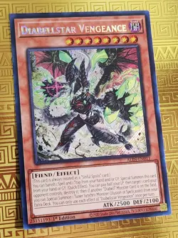 Diabellstar Vengeance ALIN-EN011 1st Edition Secret Rare NM Yu-Gi-Oh - Image 1