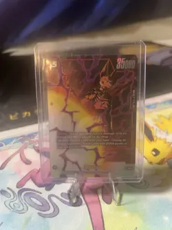 Dragon Ball Super Card Game Beerus FB01-023 Super Rare Alternate Art - Image 1