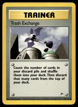 Trash Exchange 126/132 Pokemon Card Gym Heroes Common Trainer LP E48 - Image 1