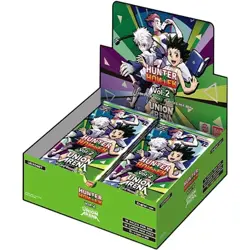 UNION ARENA CARD GAME HUNTER X HUNTER VOL 2 ENG BOOSTER BOX, SHIPS NOW! - Image 1