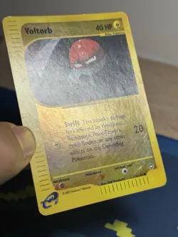 Voltorb 115/147 Aquapolis Reverse Holo Foil E Reader Series Pokemon Card - Image 4