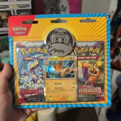 Pokemon TCG Scarlet & Violet + Paldea Evolved Blister Packs Includes Code Card - Image 1