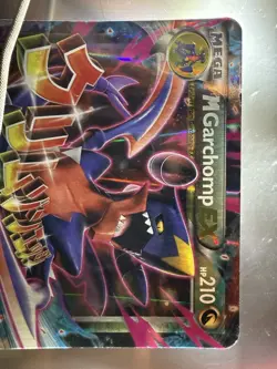 Pokemon TCG XY Black Star Promo Mega M Garchomp EX Card - Image 4