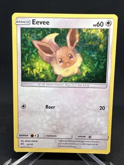 Pokemon TCG Eevee 12/12 McDonald's Sparkle Promo 2019 English Card - Image 2