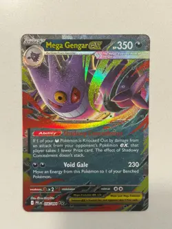 Pokemon Card Phantasmal Flames Mega Gengar ex 056/094 - Image 1