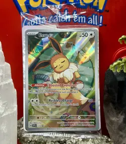 Factory Sealed Evee 173 Black Star Promo Pokemon Card Prismatic Evolutions Mint - Image 1