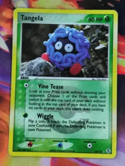 Tangela 30/112 Reverse Holo DMG FireRed & LeafGreen 2004 Pokemon Card - Image 1